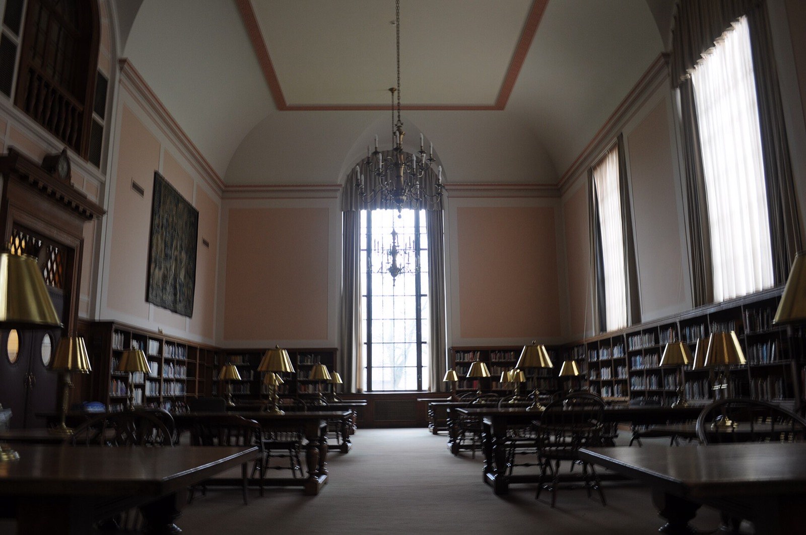 Hartwell Library reading room